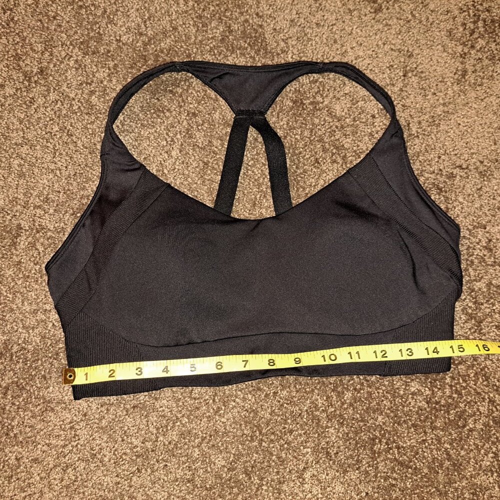 AVIA Black Stretch Molded Racerback Sportbra SZ Xl - Picture 3 of 4